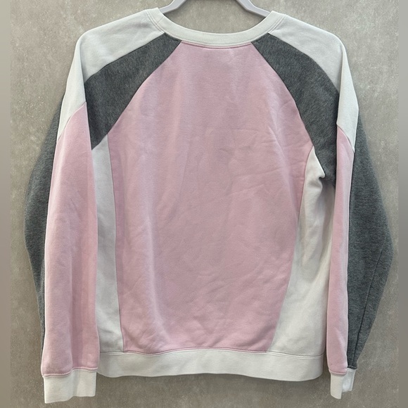Nike Women’s Sweatshirt- Size Medium M - Pink White Gray - Picture 3 of 3